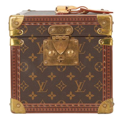 Boite Falcons Vanity Case, &pound;2,200, Handbags, Brown, Canvas, Front view